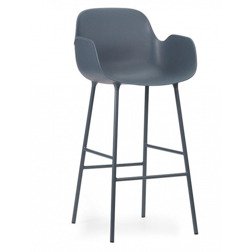 Levně Barová židle Form Armchair Steel